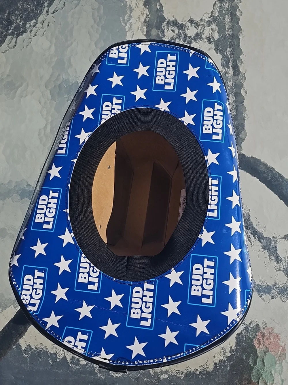 Bud Light Blue Star Cowboy Hat